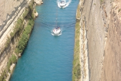 Kanal von Korinth Griechenland