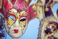 Venezianische Maskenparade
