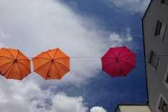 Fliegende Schirme