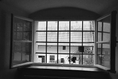 Fenster in den Hinterhof