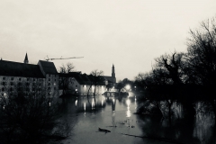 An der Donau - Herzogschloss in Straubing